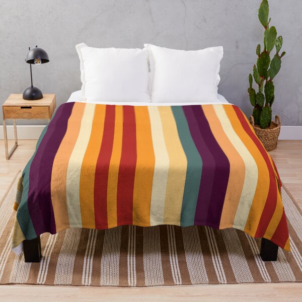 Item preview, Retro Vertical Striped Pattern Bold Colors designed and sold by Sturdust.