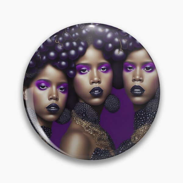 Item preview, [AI Art] Black Currant Twins, Disco Style designed and sold by Sissle.