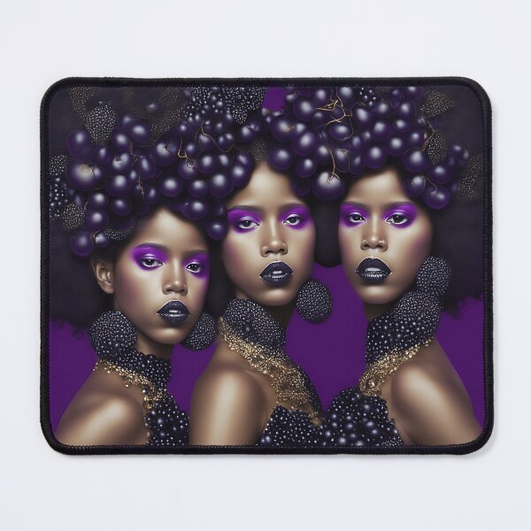 Item preview, [AI Art] Black Currant Twins, Disco Style designed and sold by Sissle.