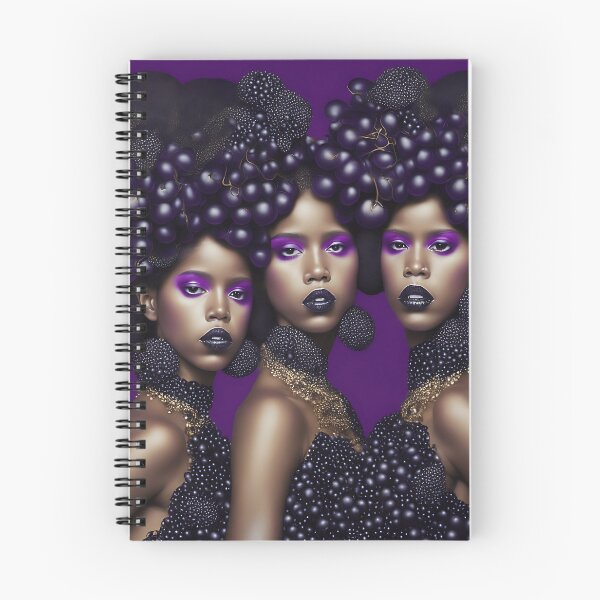 Item preview, [AI Art] Black Currant Twins, Disco Style designed and sold by Sissle.