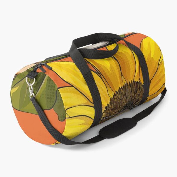 Item preview, Bumblebee on Flower by BeeFoxTree Deep Carrot Ornge designed and sold by BeeFoxTree.