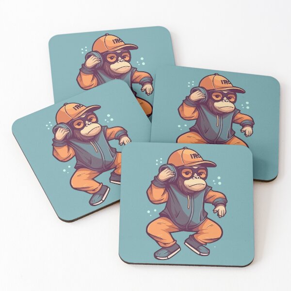 Item preview, Hip Hop Dancing Monkey designed and sold by Amir Faysal.