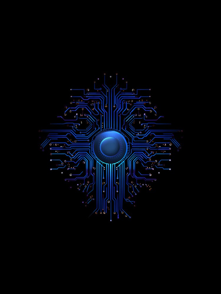 Thumbnail 4 of 4, iPhone Case, Machine Learning AI Data Science Circuit Programmer Coder designed and sold by farhanhafeez.