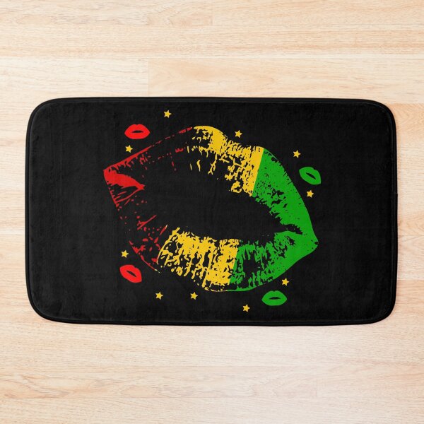 Item preview, Rasta Lipstick Kiss Lips designed and sold by HotHibiscus.