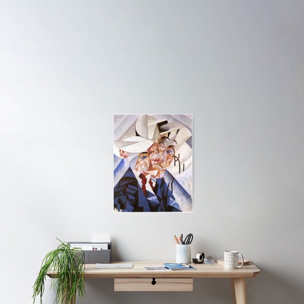 artist, painter, craftsman, Gino Severini, futurism, futurist, art Poster
