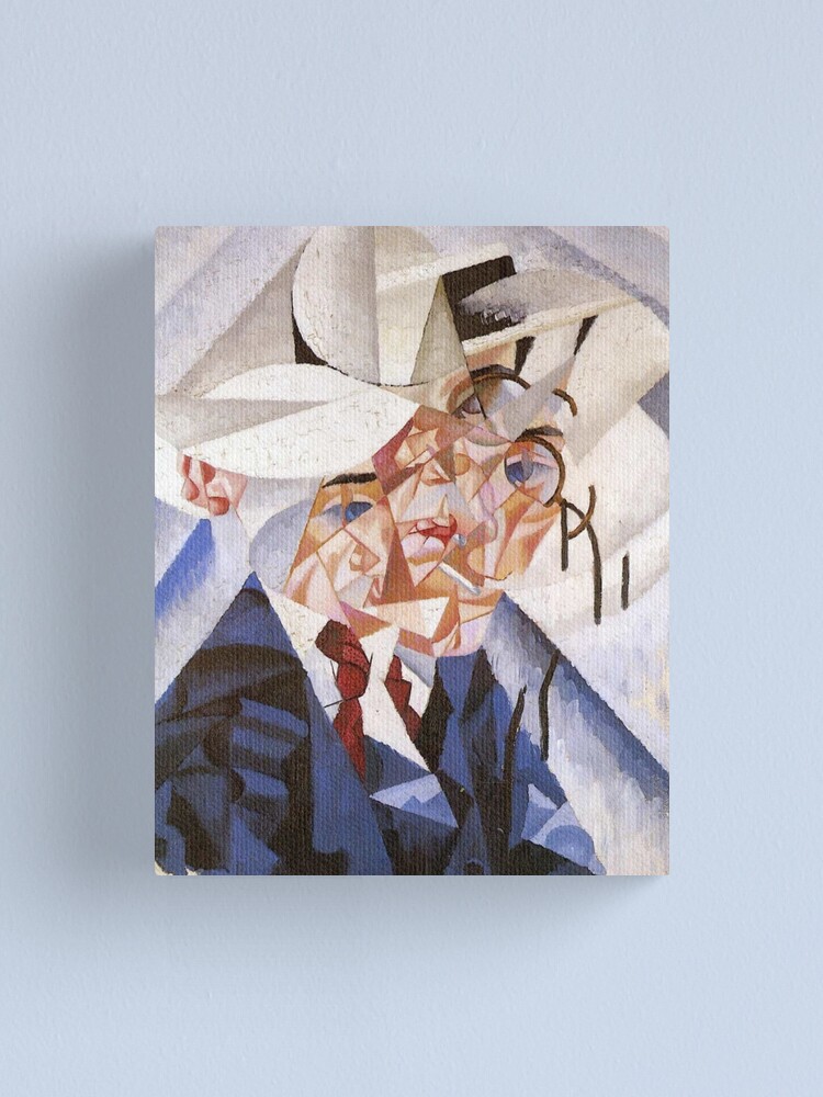 Alternate view of artist, painter, craftsman, Gino Severini, futurism, futurist, art Canvas Print