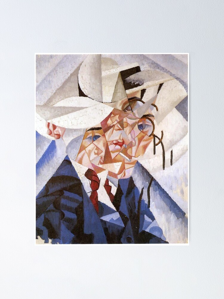 Alternate view of artist, painter, craftsman, Gino Severini, futurism, futurist, art Poster