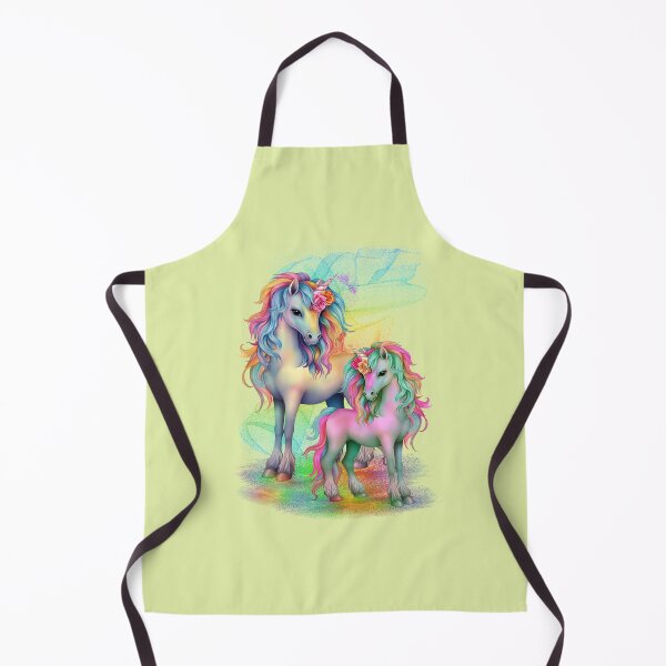 Item preview, Two Magical Rainbow Unicorns designed and sold by LoneAngel.