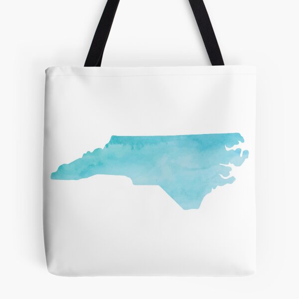 Item preview, Blue Watercolor North Carolina designed and sold by kevgib.