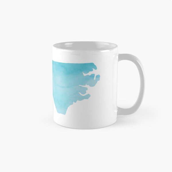Item preview, Blue Watercolor North Carolina designed and sold by kevgib.