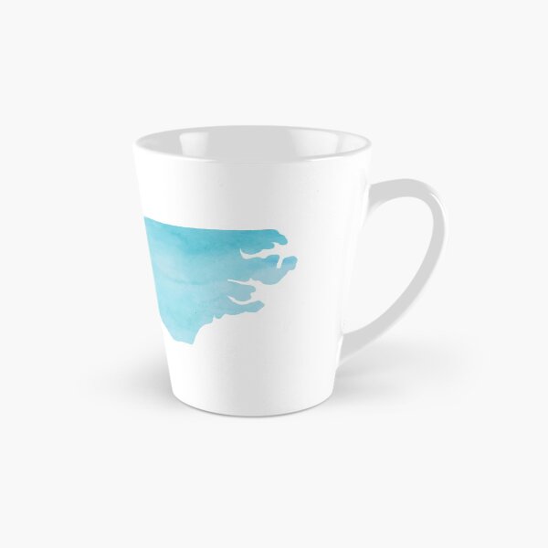 Item preview, Blue Watercolor North Carolina designed and sold by kevgib.