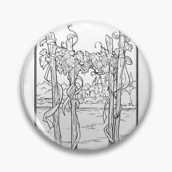 Item preview, Carrow's Tarot - Four of Wands designed and sold by CarrowBrown.