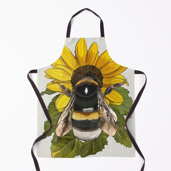 Item preview, Bumblebee on Flower by BeeFoxTree Cream designed and sold by BeeFoxTree.