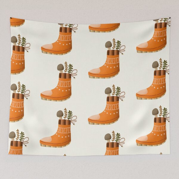 Item preview, Cozy floral shoe cottagecore and hygge sticker by DozyJov designed and sold by DozyJov.