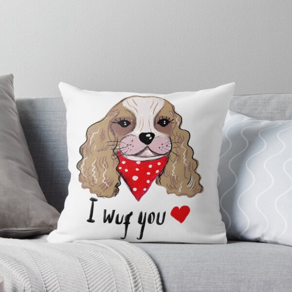 Item preview, Cavalier king charles spaniel love designed and sold by Anastasia-May.