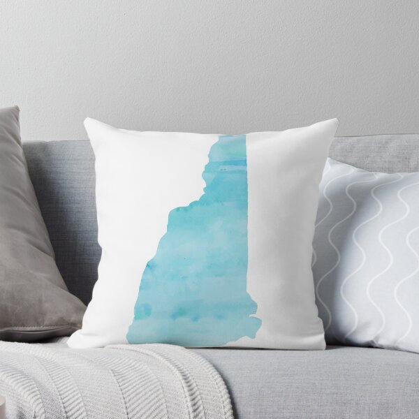 Item preview, Blue Watercolor New Hampshire designed and sold by kevgib.