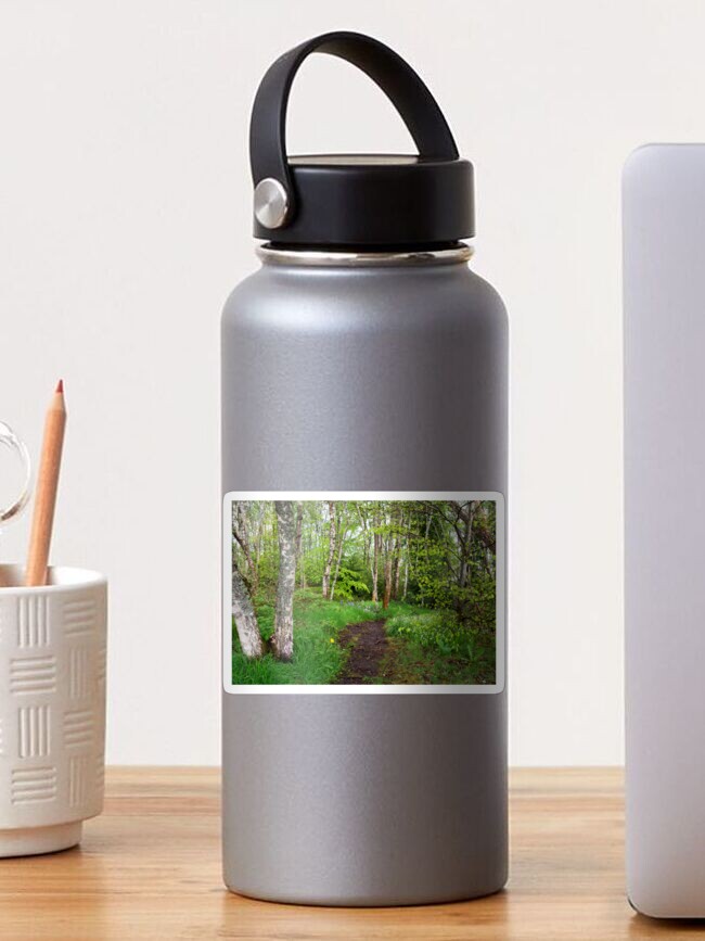Thumbnail 1 of 3, Sticker, Welcome To The Woodland designed and sold by SiobhanFraser.