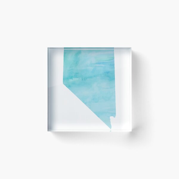 Item preview, Blue Watercolor Nevada designed and sold by kevgib.