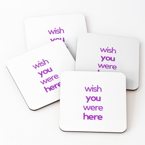 Item preview, WISH YOU WERE HERE designed and sold by Inspirationmotivation.