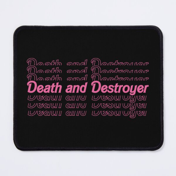 Item preview, Death and Destroyer Text Design designed and sold by Harsh Katariya.