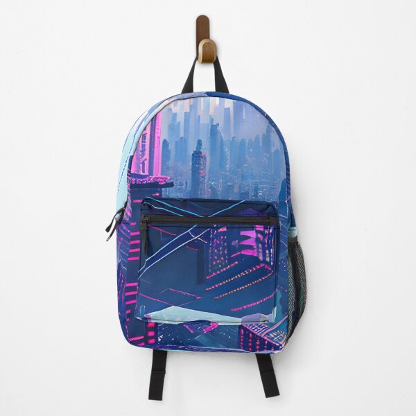 Item preview, Futuristic Cityscape Seamless Blend of Digital Realities and Glitch Art designed and sold by Akira Miyamoto.