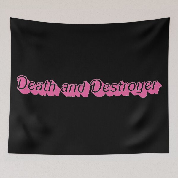 Item preview, Death and Destroyer Text Design Variant  designed and sold by Harsh  Katariya.
