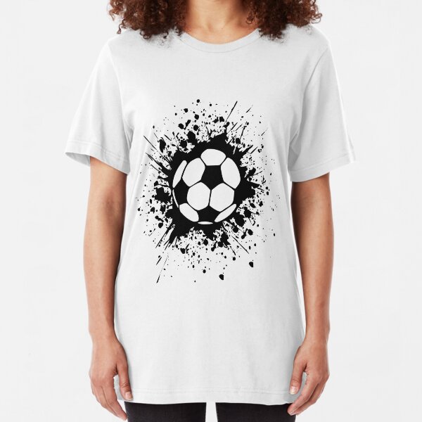 futbol : soccer splatz Slim Fit T-Shirt