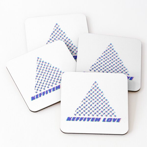 Item preview, Modern Kuffiya Love Halftone Patten Design  designed and sold by Qantara Art Gallery.