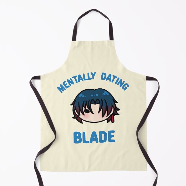 Item preview, Honkai Star Rail mentally dating Blade chibi typography | Morcaworks designed and sold by Morcawork.