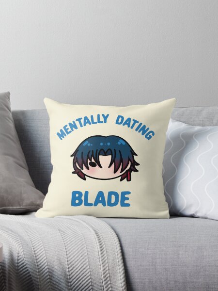 Item preview, Honkai Star Rail mentally dating Blade chibi typography | Morcaworks designed and sold by Morcawork.