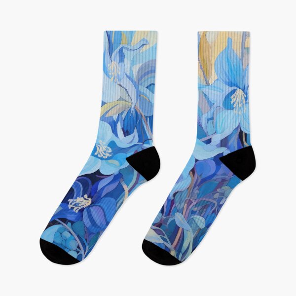 Item preview, The Botanical Series - painterly celebration of blue, light, and texture designed and sold by Adriano Carrideo.