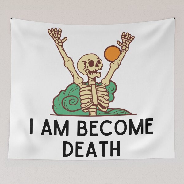 Item preview, I am become death Text Design  designed and sold by Harsh  Katariya.