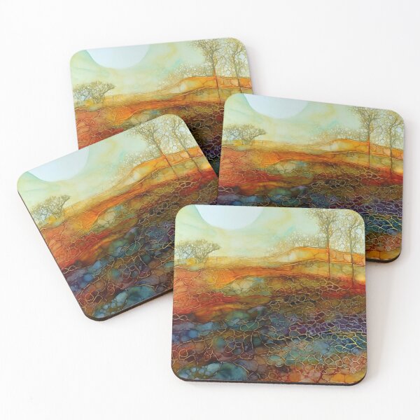 Item preview, Contemporary abstract landscape 7 designed and sold by Art by Lilia.