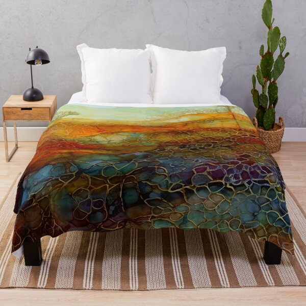 Item preview, Contemporary abstract landscape 7 designed and sold by Art by Lilia.