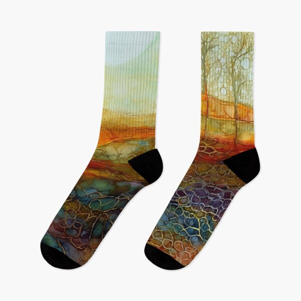 Item preview, Contemporary abstract landscape 7 designed and sold by Art by Lilia.