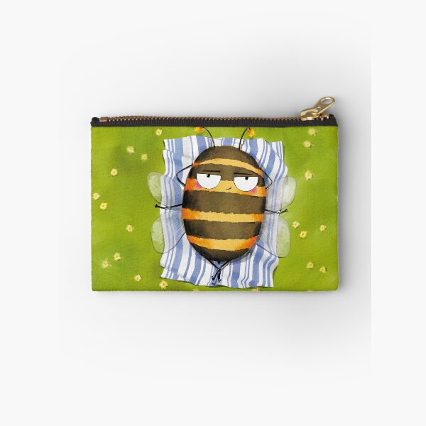 Item preview, Bee is relaxing in the sun horizontal  designed and sold by Anya Illustration Studio.