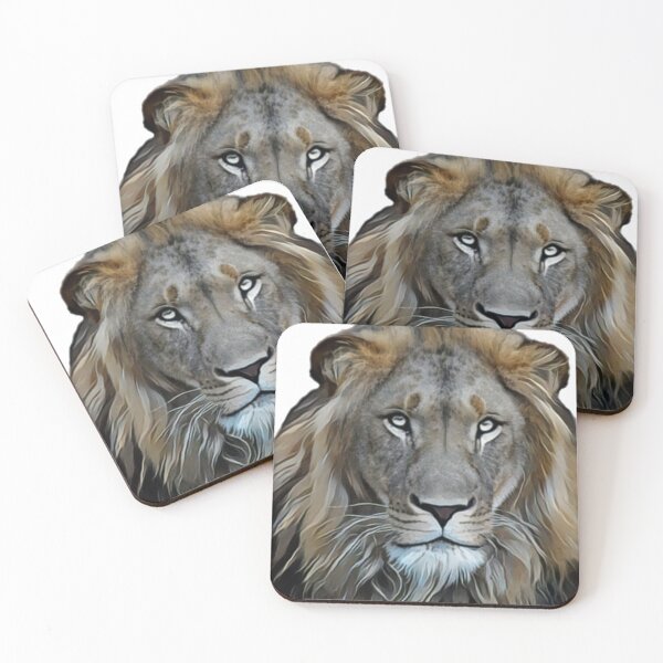 Item preview, A Majestic Illustration of the Lion King designed and sold by slikar.