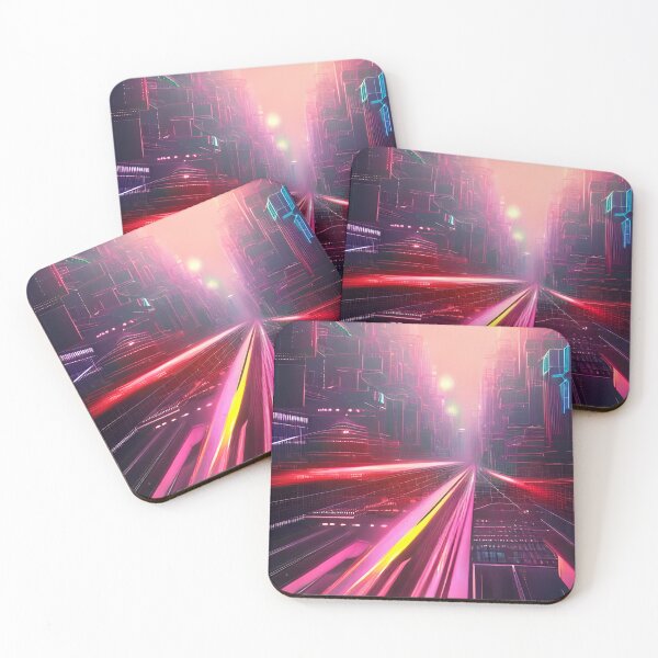 Item preview, Futuristic Cityscape: Seamless Blend of Digital Realities and Glitch Art designed and sold by Akira Miyamoto.