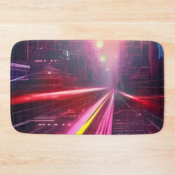 Item preview, Futuristic Cityscape: Seamless Blend of Digital Realities and Glitch Art designed and sold by Akira Miyamoto.