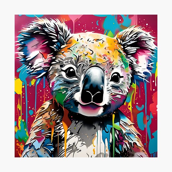 Item preview, Koala Graffiti designed and sold by StuART Creations.