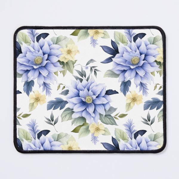 Item preview, light purple & light yellow flowers pattern designed and sold by normal-design.