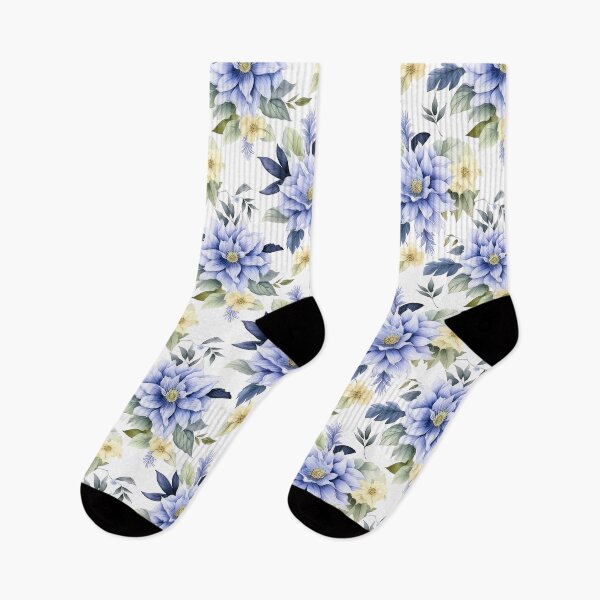 Item preview, light purple & light yellow flowers pattern designed and sold by normal-design.