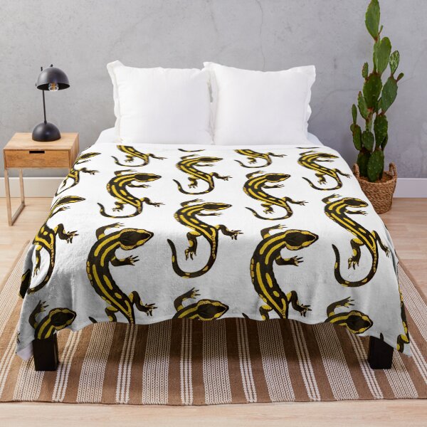 Item preview, Lagarto amarillo y negro designed and sold by portokalis.
