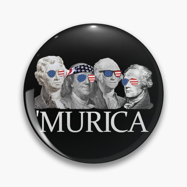Item preview, Murica Founding Fathers Patriotic 4th Of July Murica Gear designed and sold by DynamicDesign.