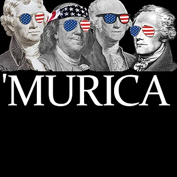 Vorschaubild zum Design Murica Founding Fathers Patriotic 4th Of July Murica Gear von DynamicDesign