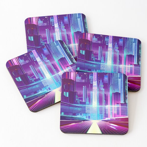 Item preview, Futuristic Cityscape: Seamless Blend of Digital Realities and Glitch Art designed and sold by Akira Miyamoto.