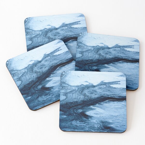 Item preview, Abstract Blue Ice Background Texture designed and sold by cgroenewald.