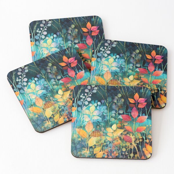 Item preview, Herbal Abstract print 11 designed and sold by Art by Lilia.