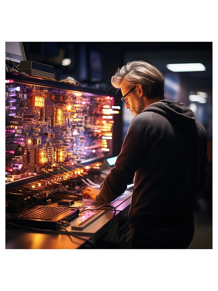 Thumbnail 3 of 3, Scarf, Quantum Computing Engineer - Quantum Algorithm Developer designed and sold by TheBrainArt.