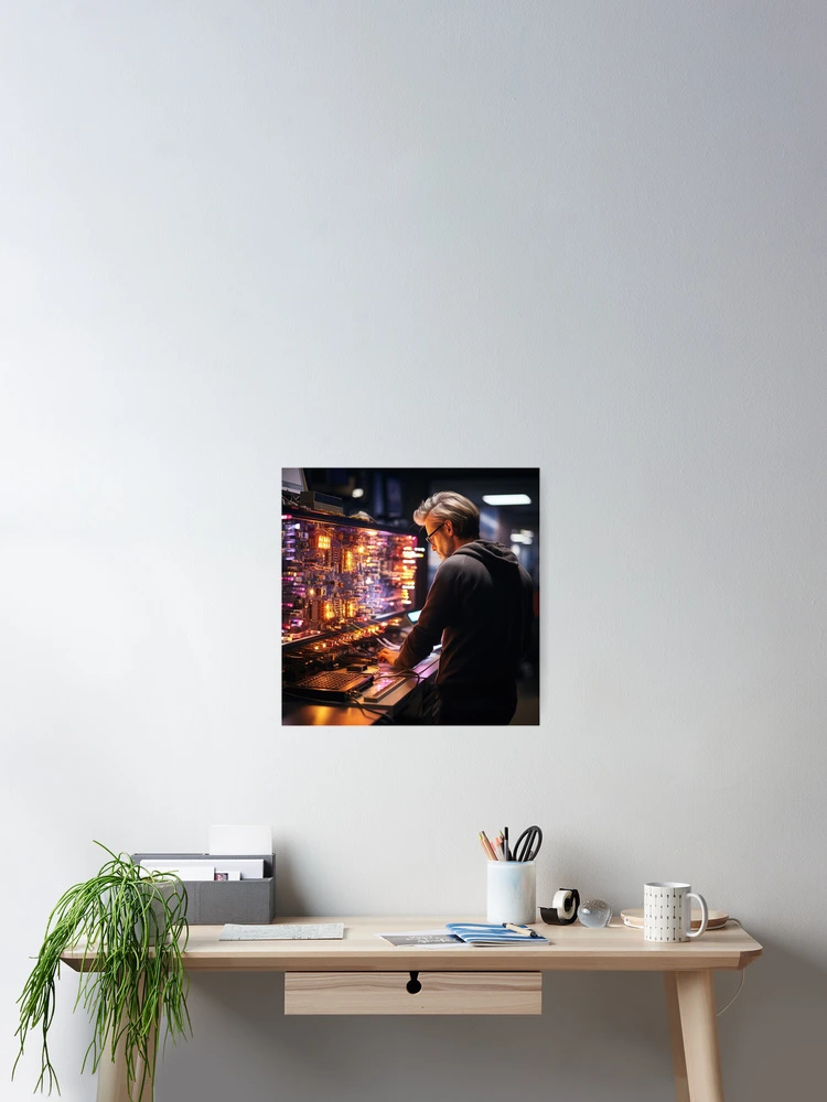Thumbnail 2 of 3, Poster, Quantum Computing Engineer - Quantum Algorithm Developer designed and sold by TheBrainArt.